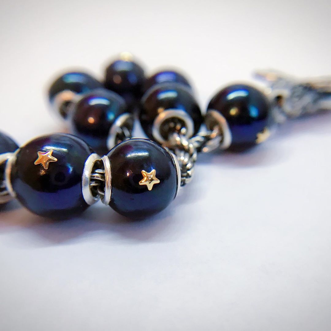 Starry Peacock - 18k star