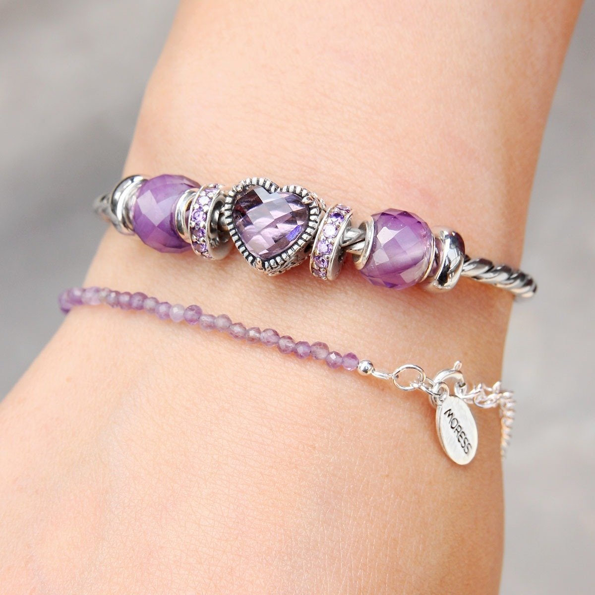 Amethyst Stone Bracelet