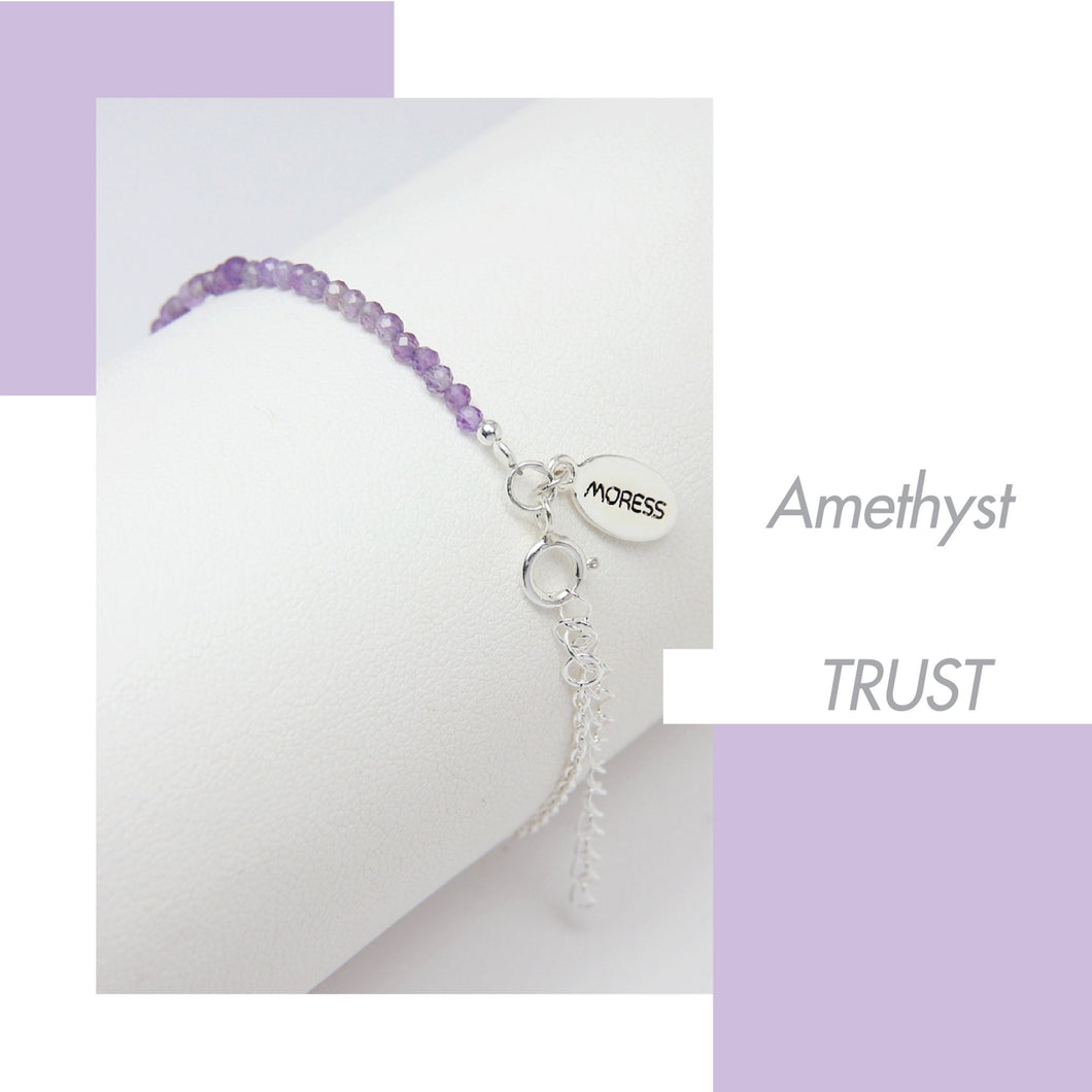 Amethyst Stone Bracelet