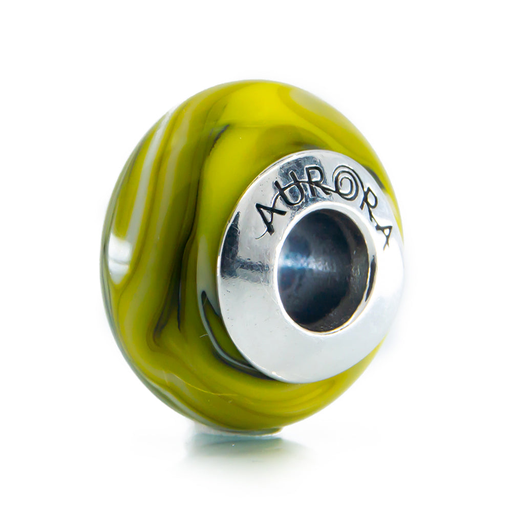 Autumn Morning Murano Glass Bead