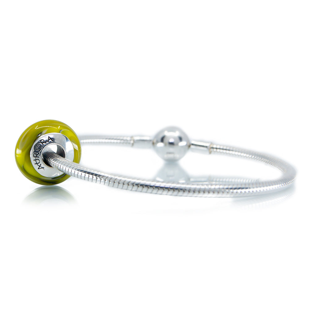 Autumn Morning Murano Glass Bead