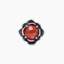 Load image into Gallery viewer, Lotus Red Agate Bangle Lock
