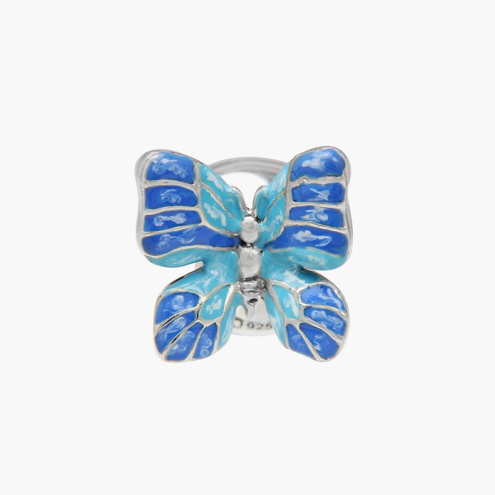 Blue Butterfly Clip Lock