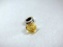 Load image into Gallery viewer, Carved Rose Dangle - Amber

