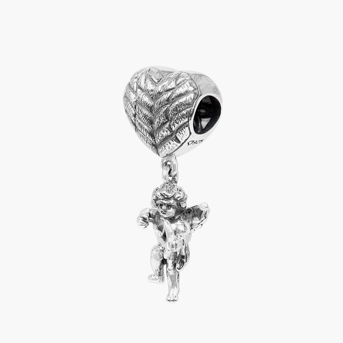 Cupid Heart Dangle Bead