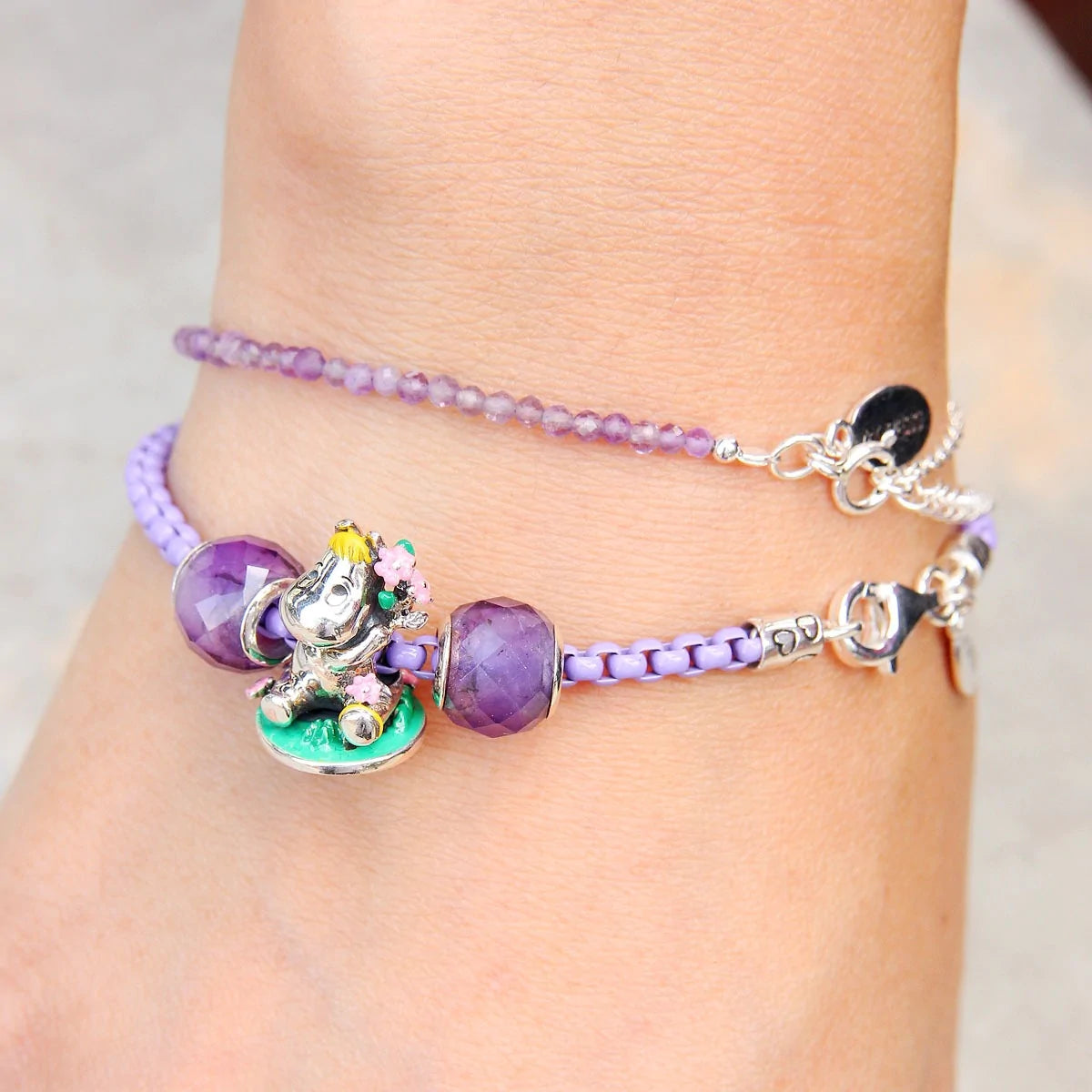 Purple Berry Pop Bracelet