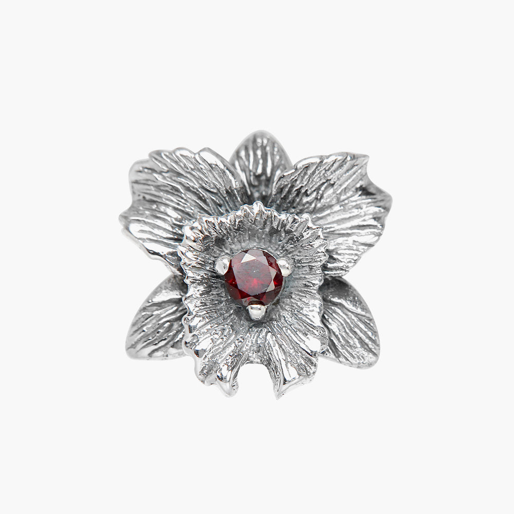 Garnet Orchid Stopper