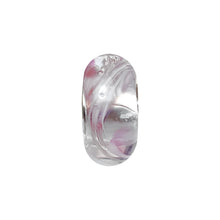 Load image into Gallery viewer, Marble Glass Bead Pink
