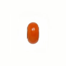 Load image into Gallery viewer, Mini Orange Murano Glass Bead
