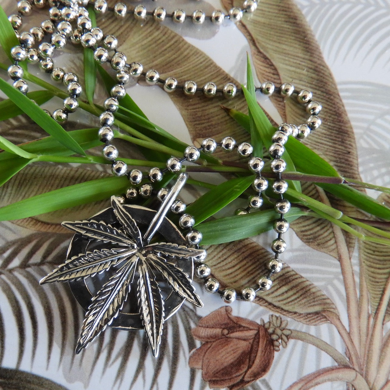 Hemp Leaf Pendant