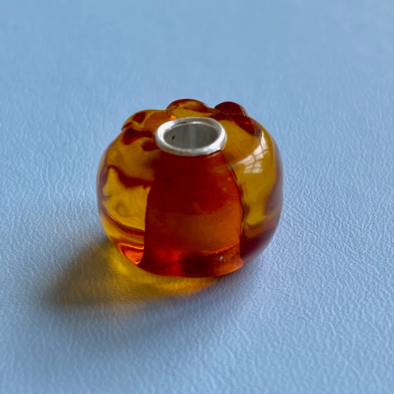 Carved Amber Tupilak