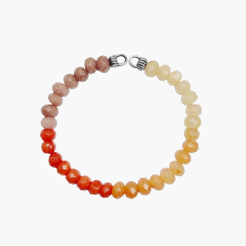 Autumn Quartz Stone Bracelet