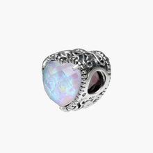 Load image into Gallery viewer, Pink Opalite Heart Gem Bead
