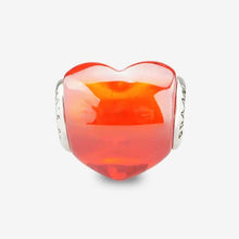 Load image into Gallery viewer, Lava Lamp Heart Charm

