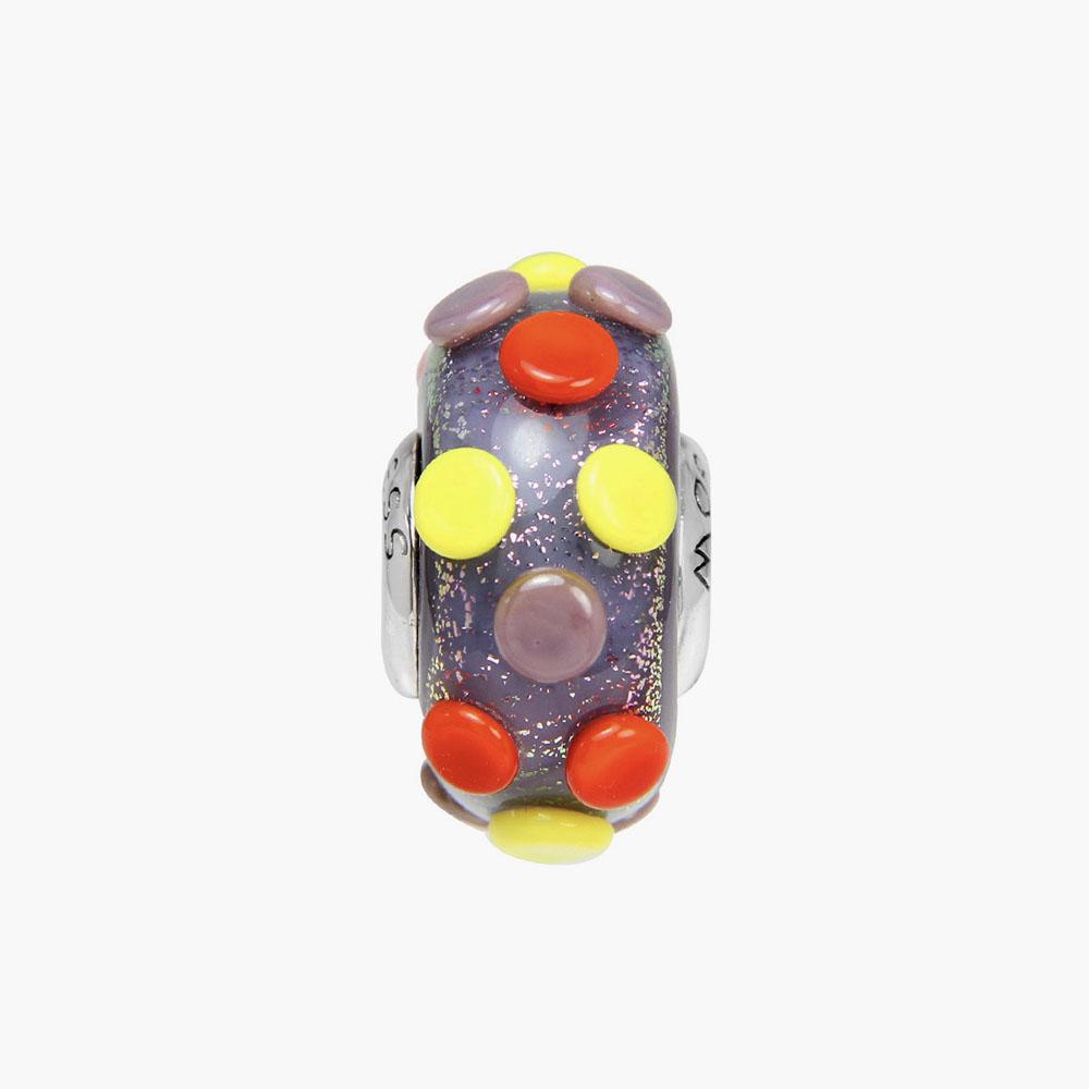Polka Dot Murano Bead
