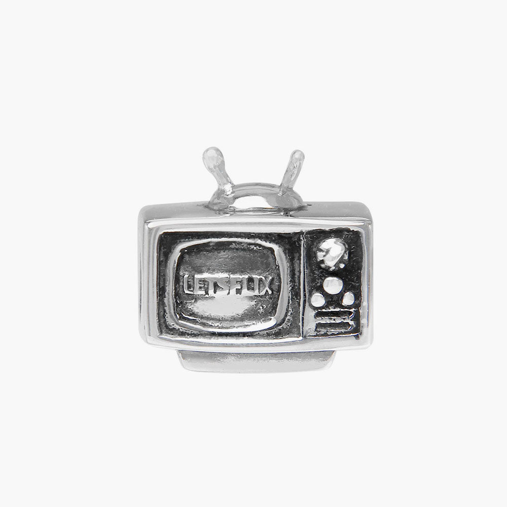 Television Silver Bead