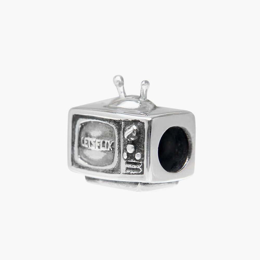 Television Silver Bead