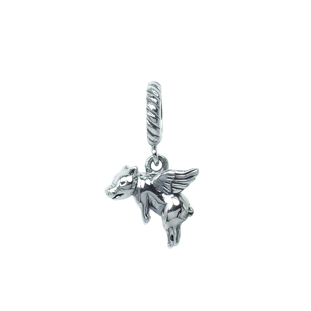 Lucky Flying Pig Charm