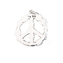 Load image into Gallery viewer, Peace Flower Pendant
