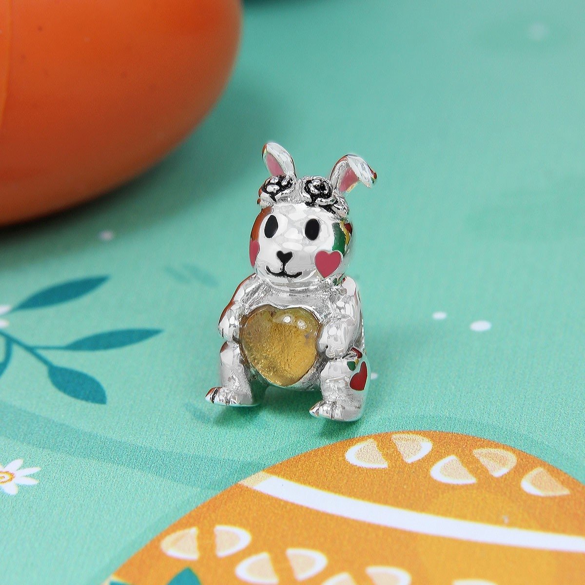 Rosie Bunny Yellow Citrine