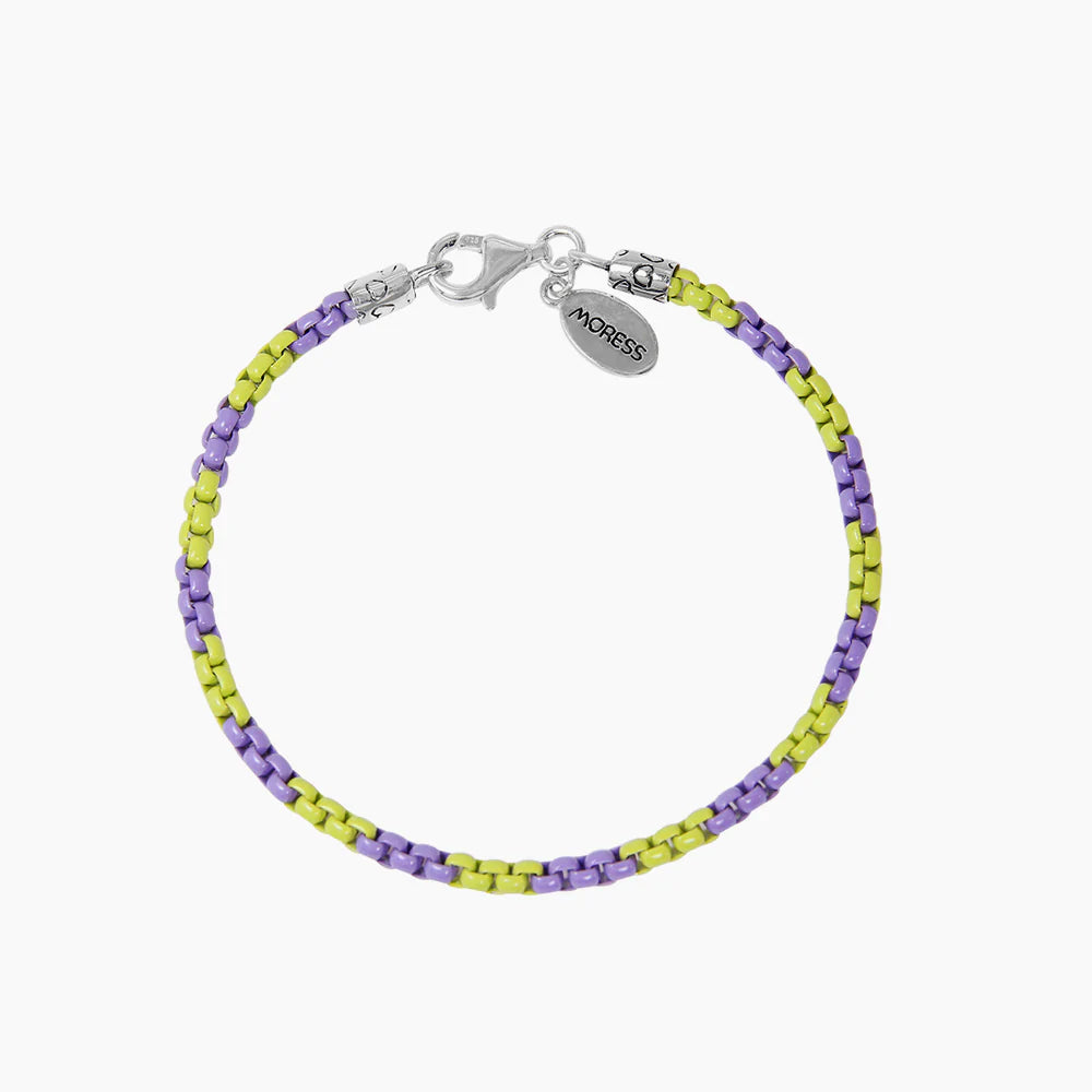 Pop Bracelet Purple Berry/Green Envy