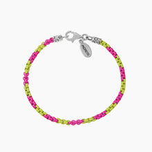 Load image into Gallery viewer, Pop Bracelet Pink Crush/Green Envy
