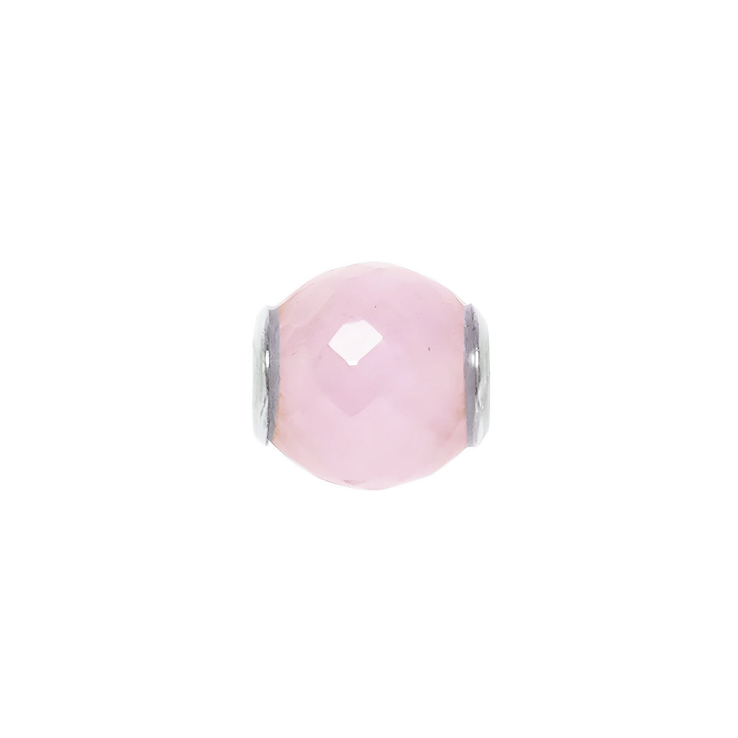 Pink CZ Stone Bead (Mini)