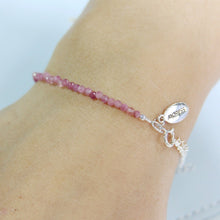 Load image into Gallery viewer, Pink Tourmaline Stone Bracelet
