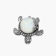 Load image into Gallery viewer, Turtle Bead Opalite Rainbow
