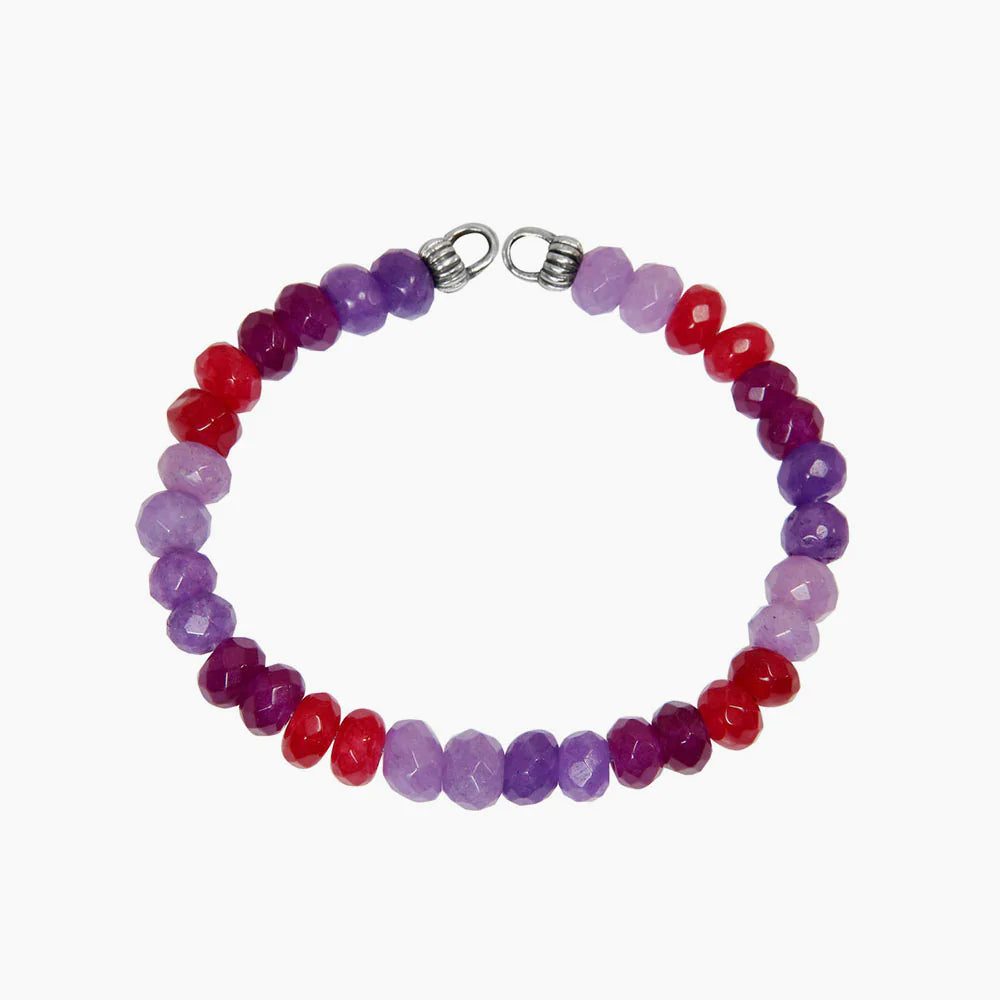 Rainbow Quartz (V)  Bracelet