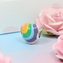 Load image into Gallery viewer, Rainbow Heart Bead
