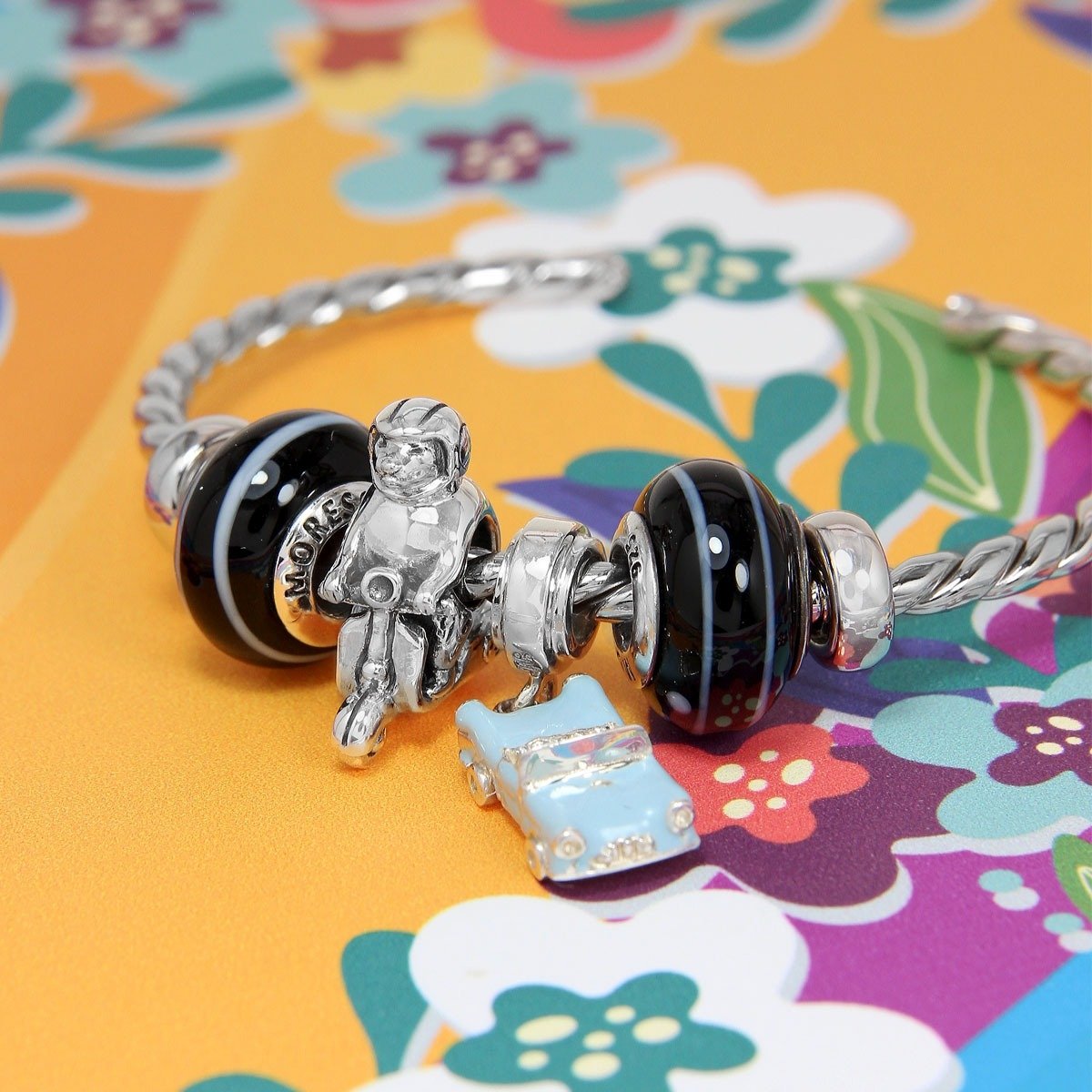 Bear Vespa Bro Bead