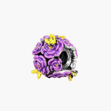 Load image into Gallery viewer, Violet Roses Bead
