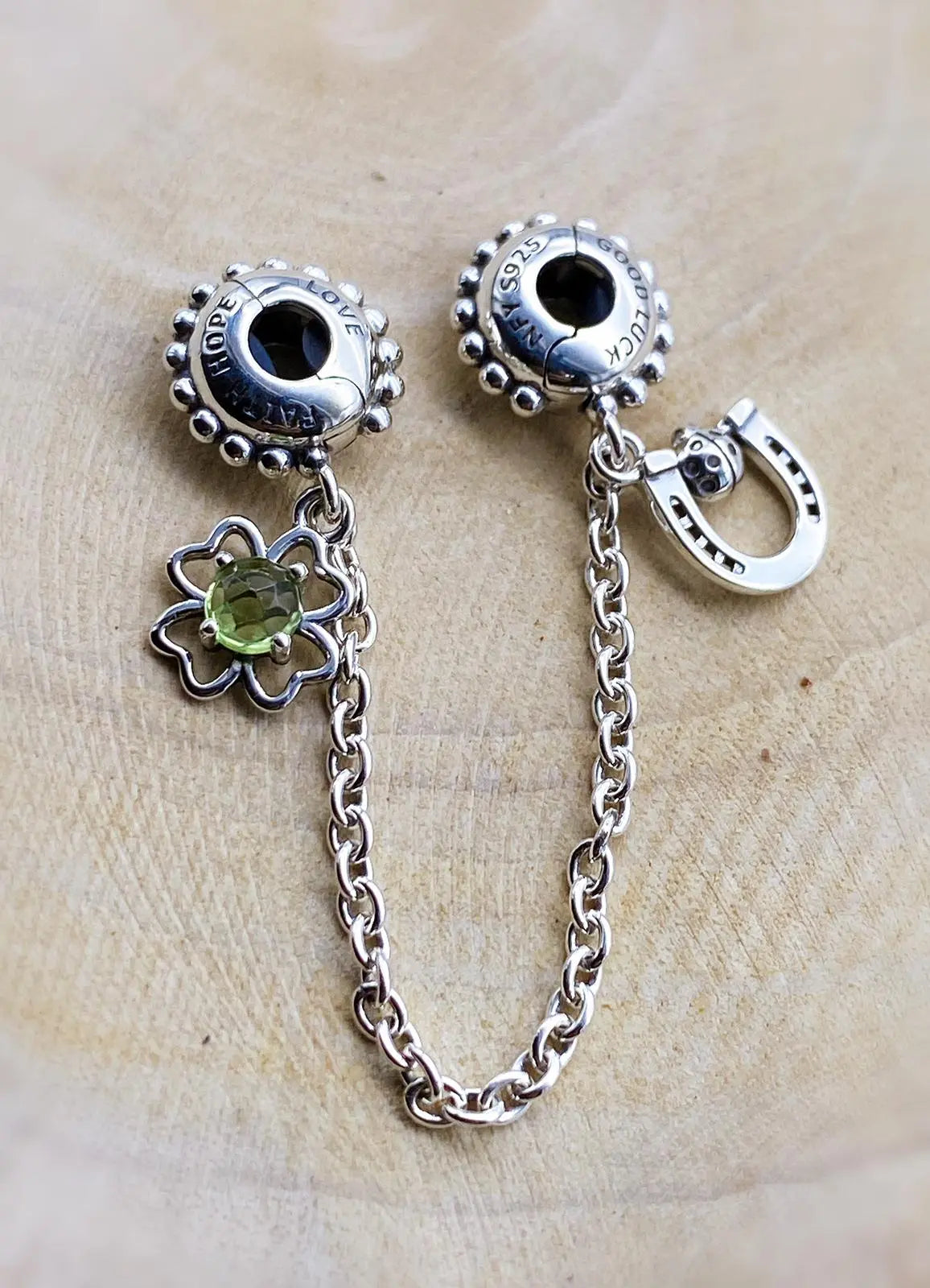 Faith Hope Love Safety Chain