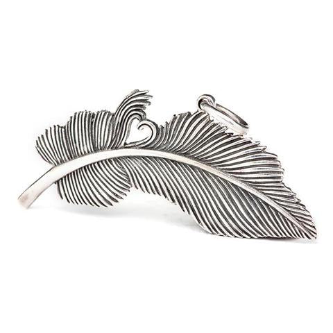 Feather of Hearts Pendant