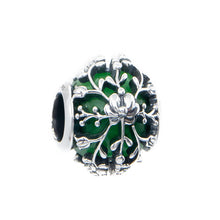 Load image into Gallery viewer, Serenity – Green Flower Bead
