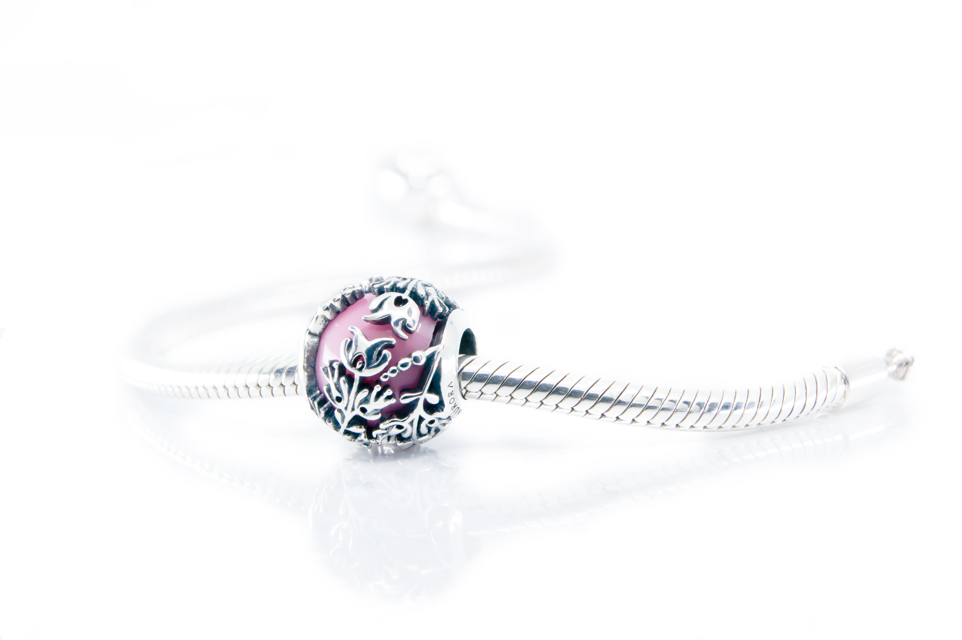 Passion – Pink Flower Bead