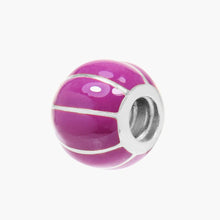 Load image into Gallery viewer, Silver Arabian Bead - Pink
