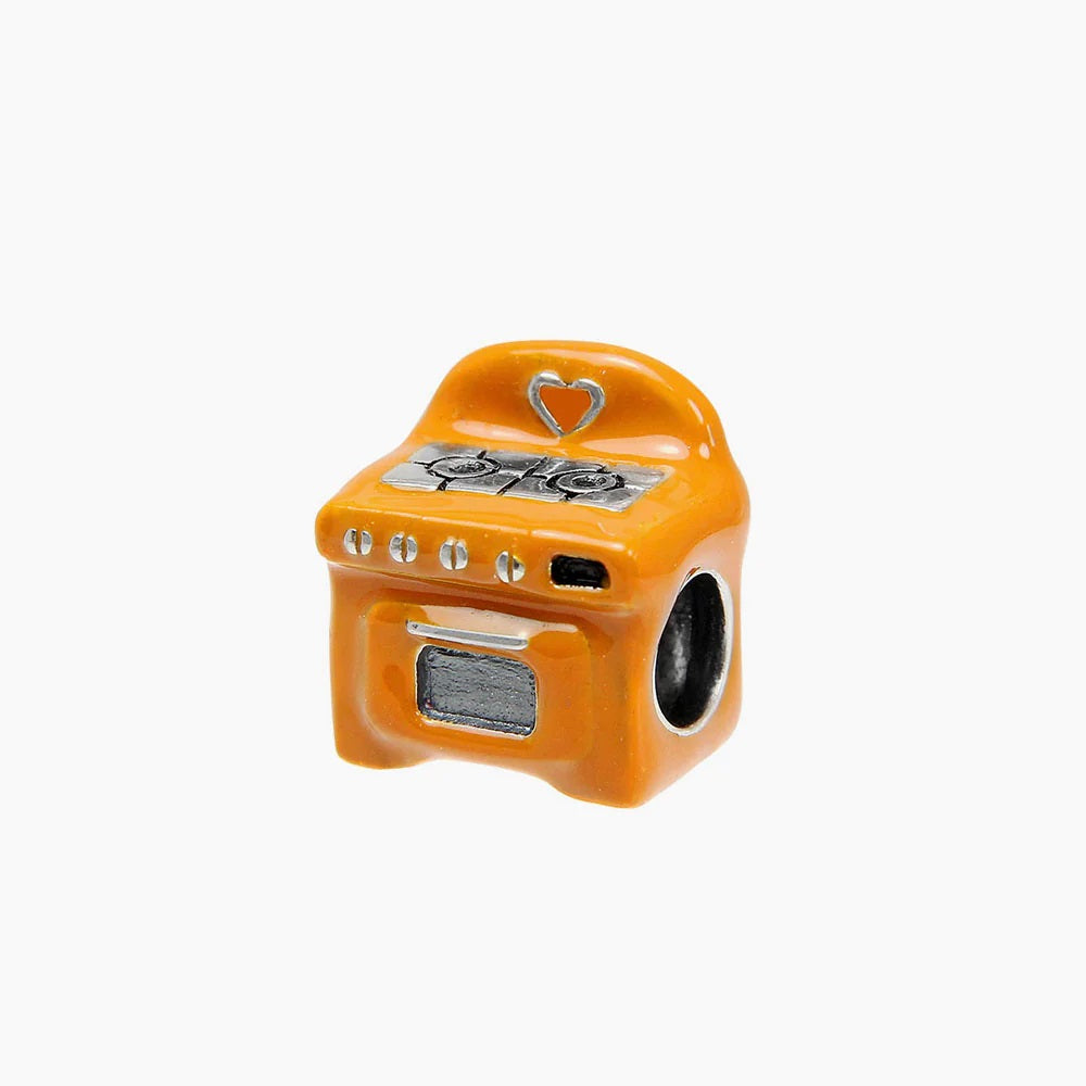 Stove Bead - Orange