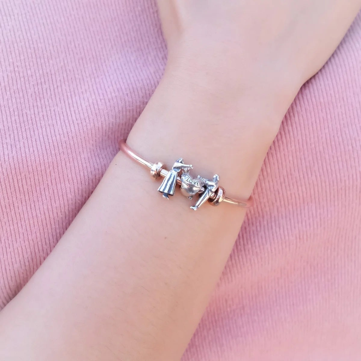 Together Silver Bead