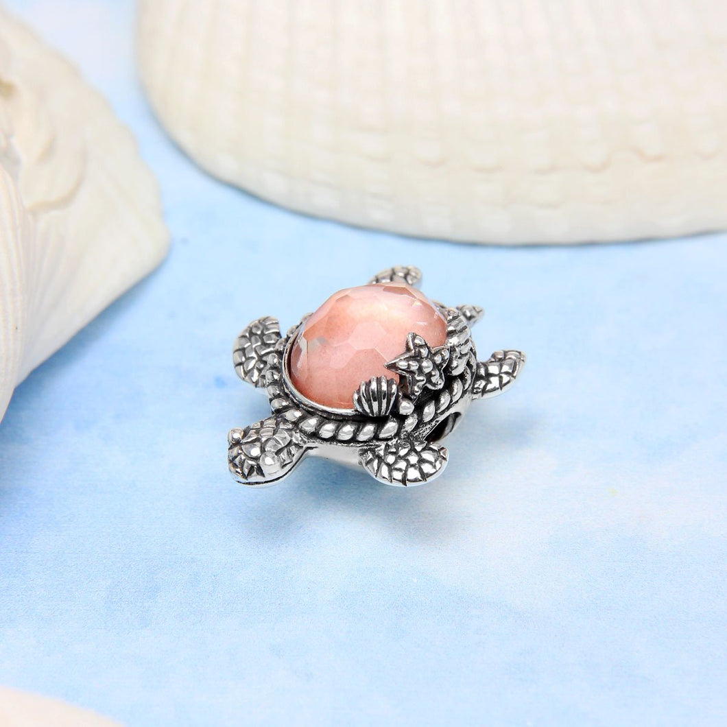 Mother of Pearl Turtle Bead